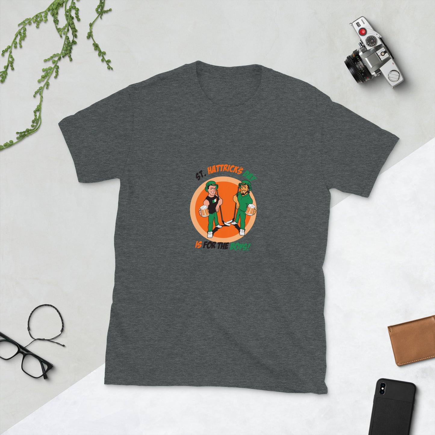 St. Hattrick's Day Short-Sleeve Unisex T-Shirt