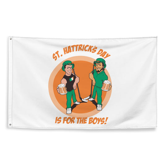 St. Hattrick's Day Premium Flag 34.5" by 56"