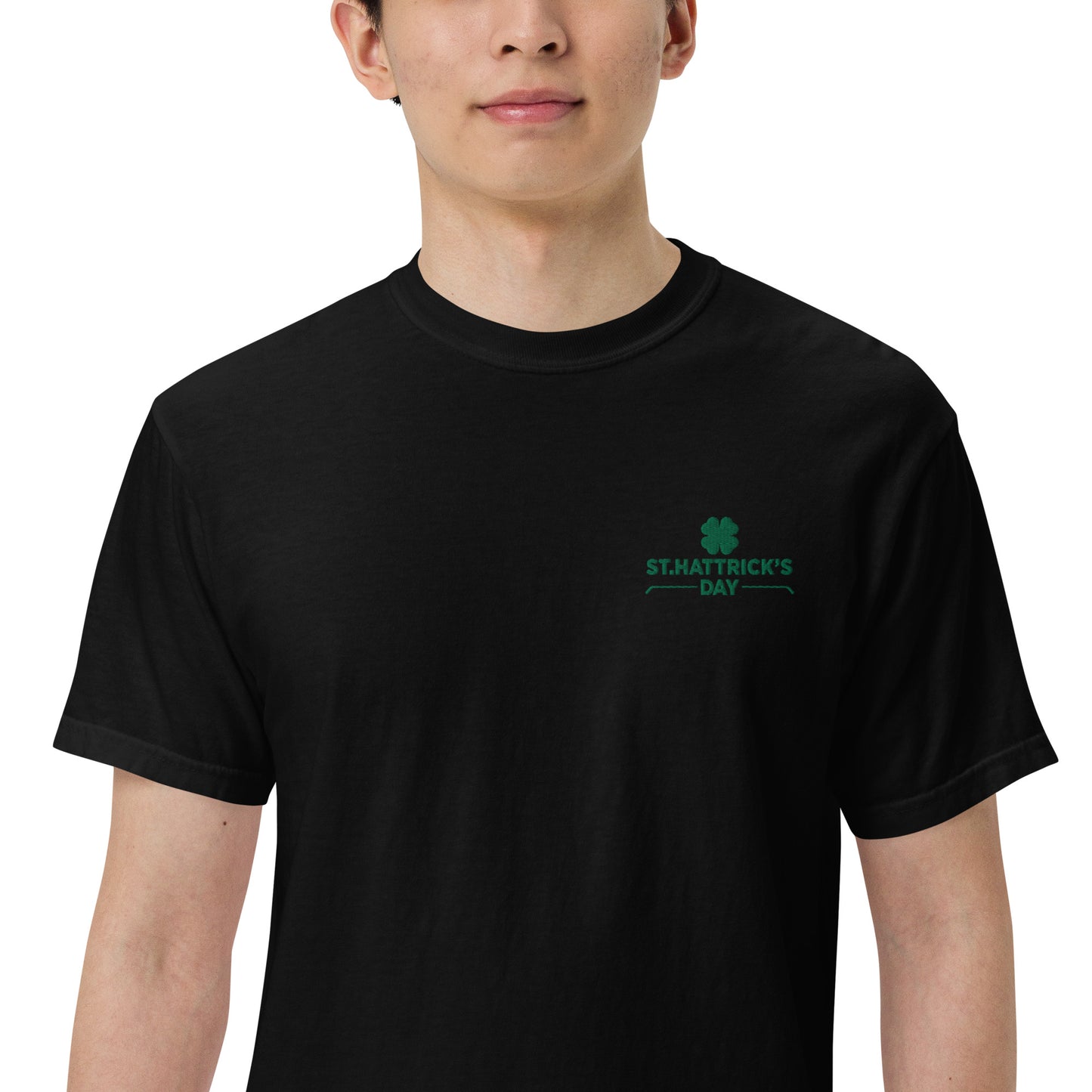 St. Hattrick's Day Men’s garment-dyed heavyweight t-shirt