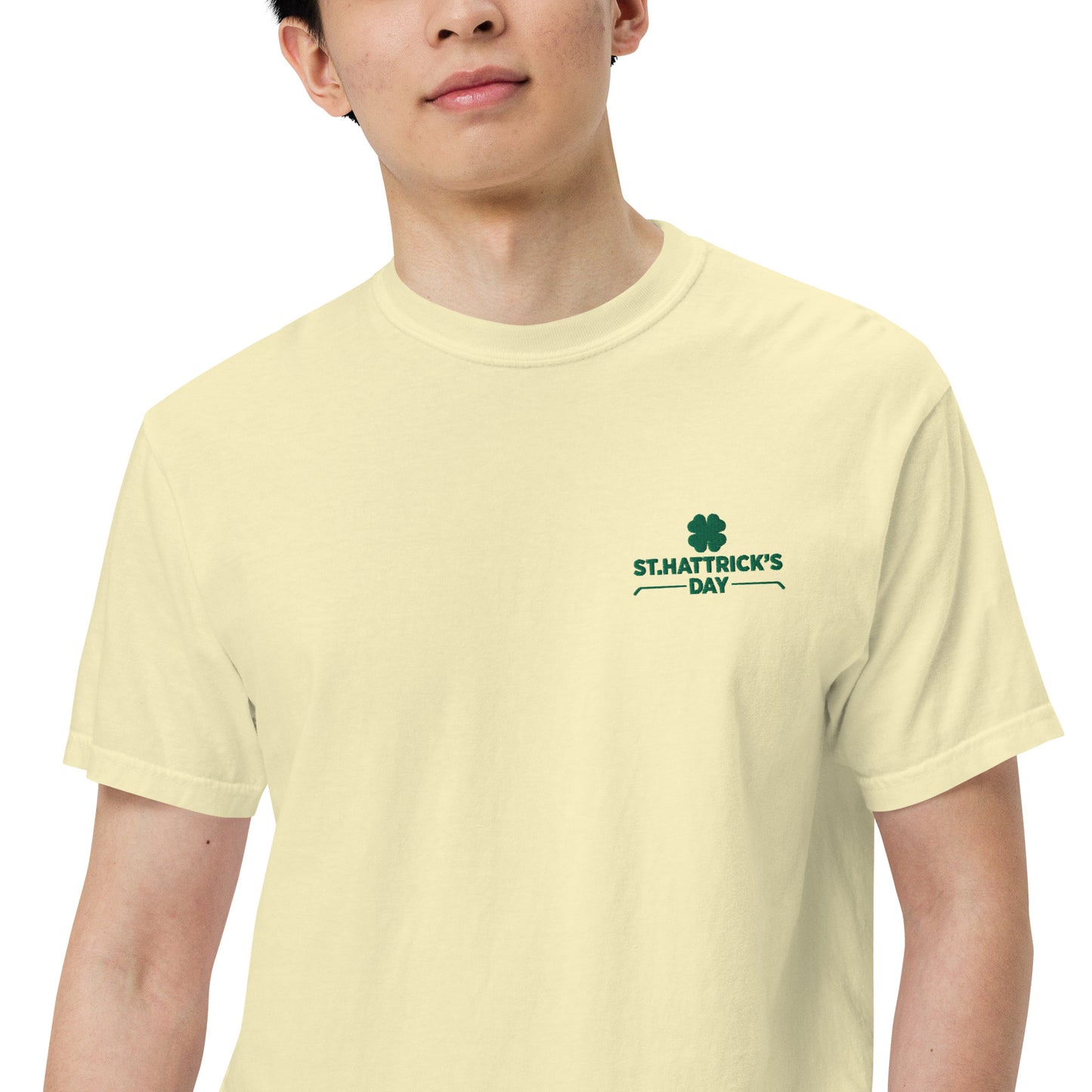 St. Hattrick's Day Men’s garment-dyed heavyweight t-shirt