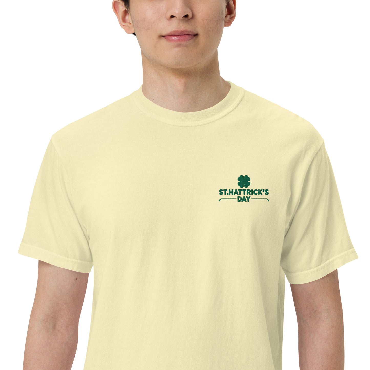 St. Hattrick's Day Men’s garment-dyed heavyweight t-shirt