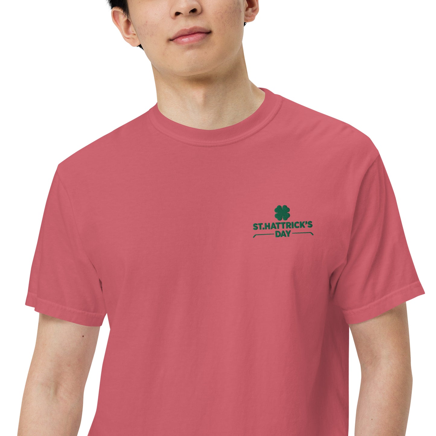 St. Hattrick's Day Men’s garment-dyed heavyweight t-shirt