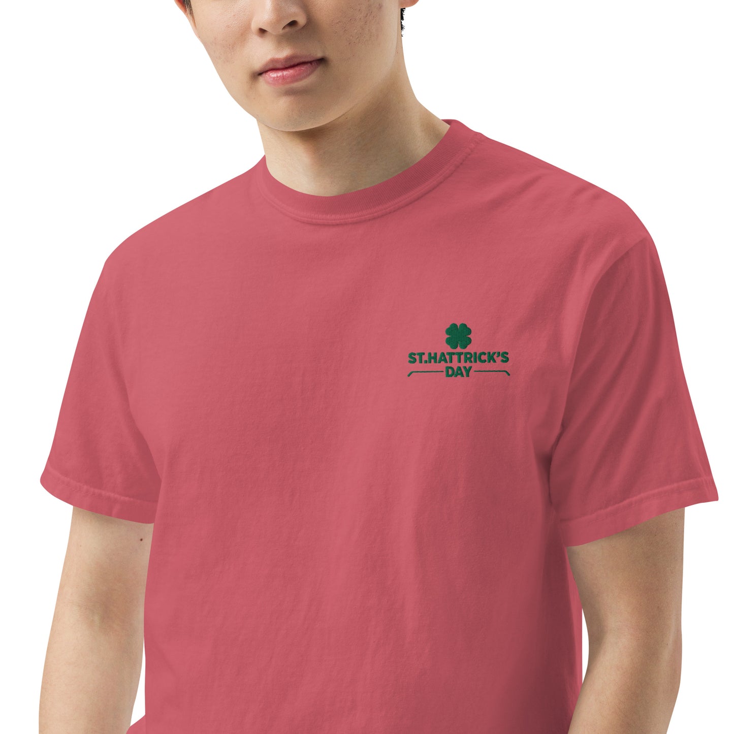 St. Hattrick's Day Men’s garment-dyed heavyweight t-shirt