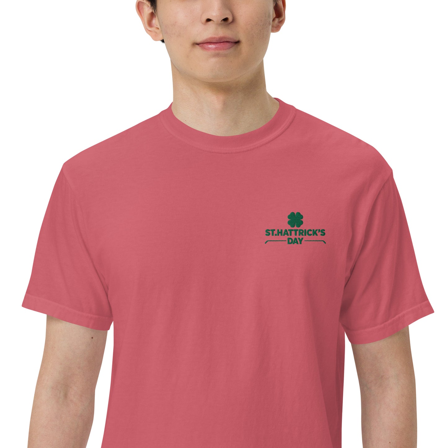 St. Hattrick's Day Men’s garment-dyed heavyweight t-shirt