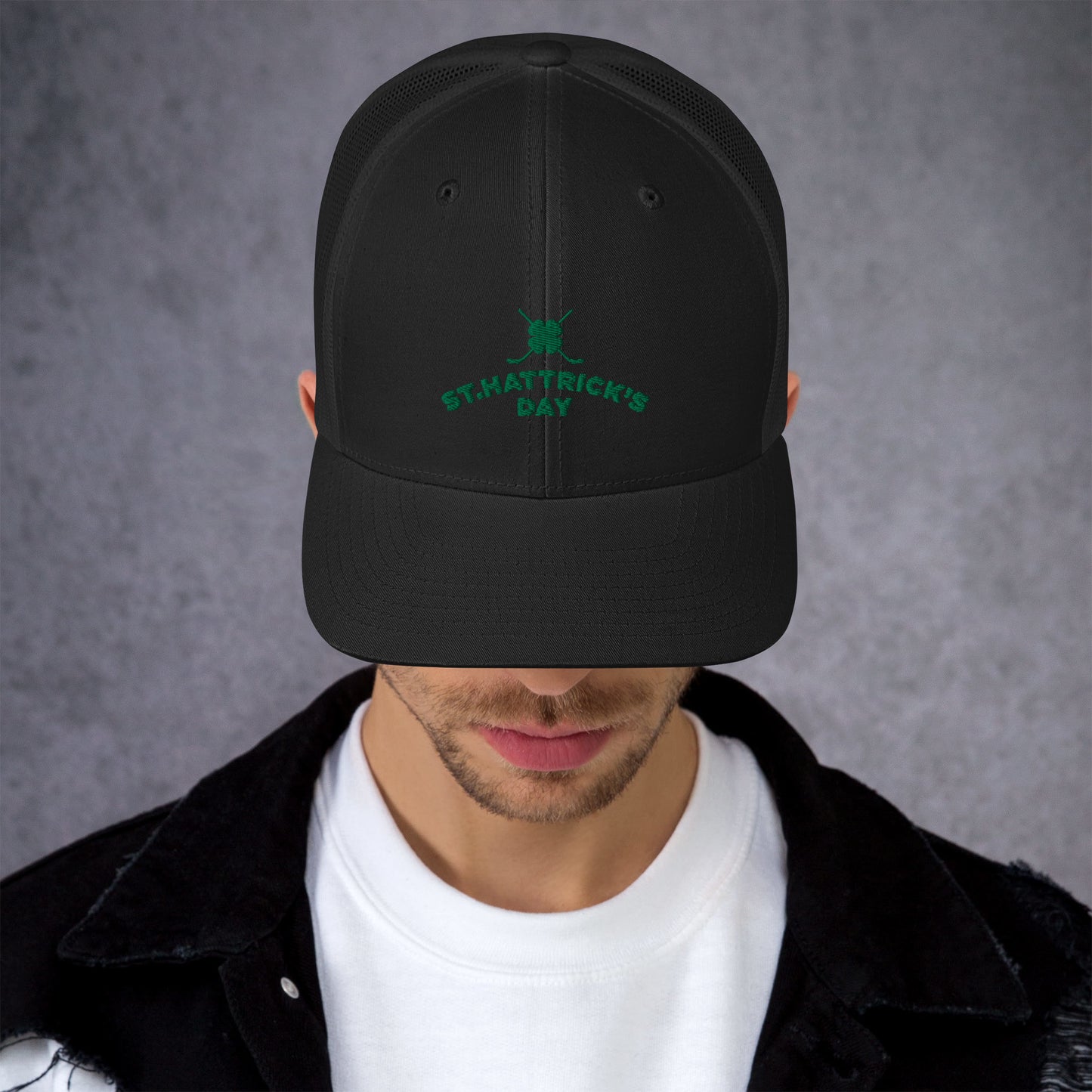 St. Hattrick's Day Trucker Cap