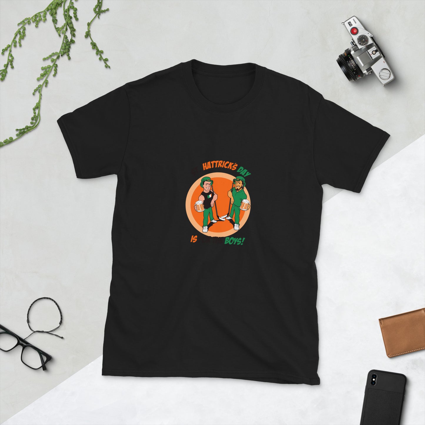 St. Hattrick's Day Short-Sleeve Unisex T-Shirt