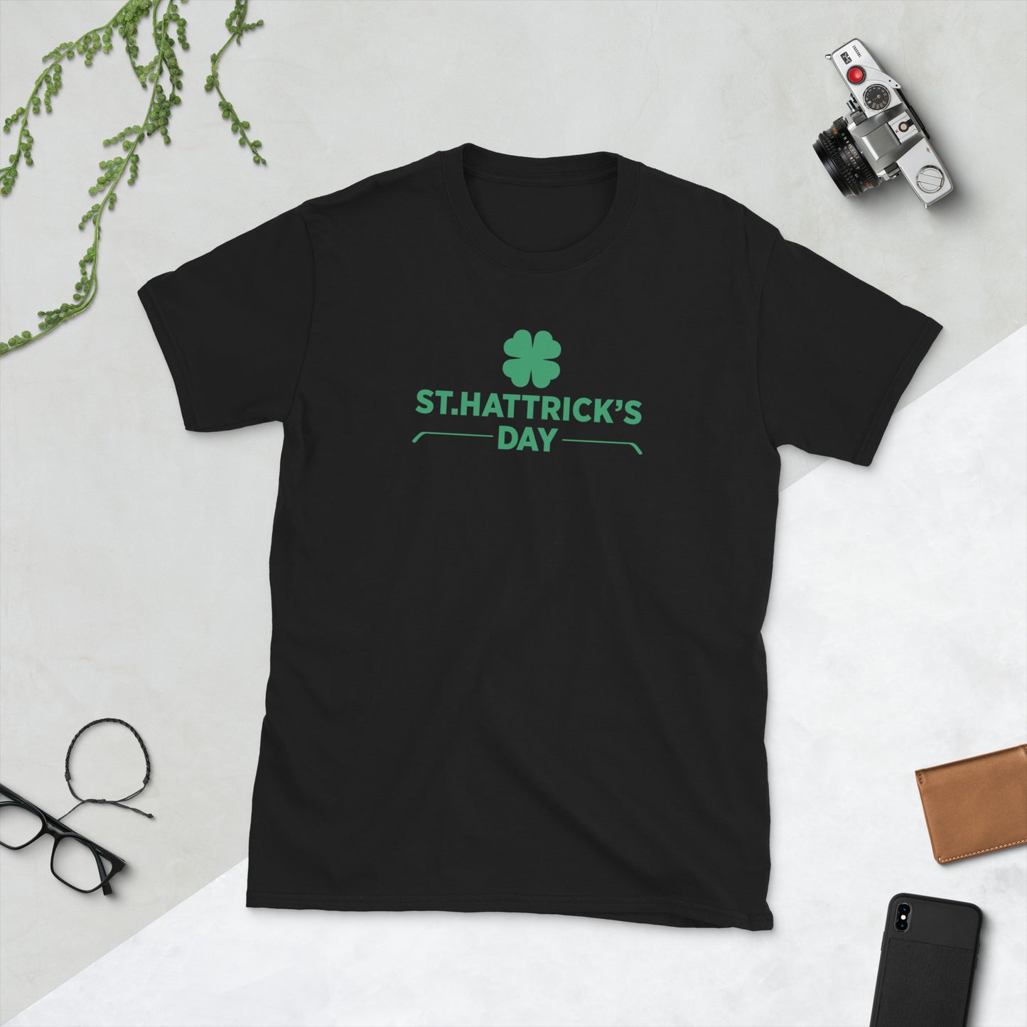 St. Hattrick's Day Short-Sleeve  T-Shirt