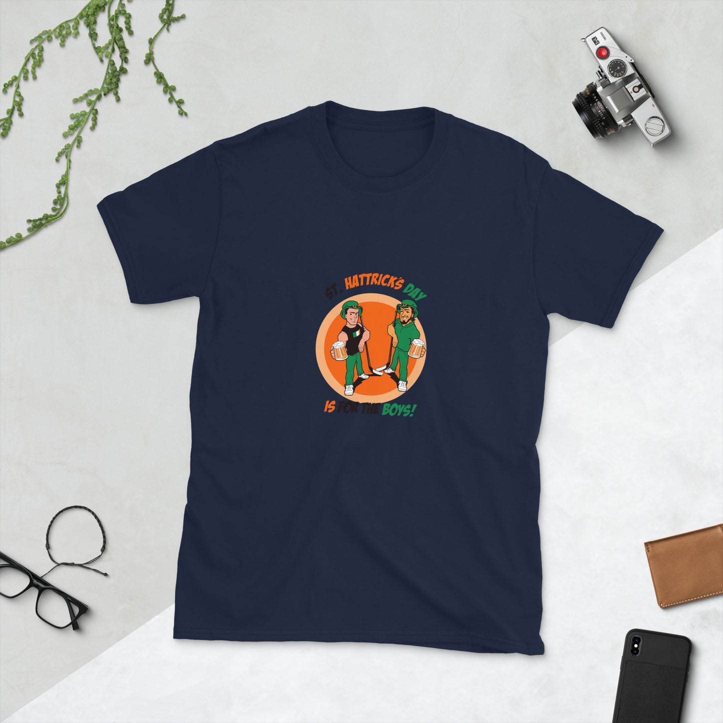 St. Hattrick's Day Short-Sleeve Unisex T-Shirt