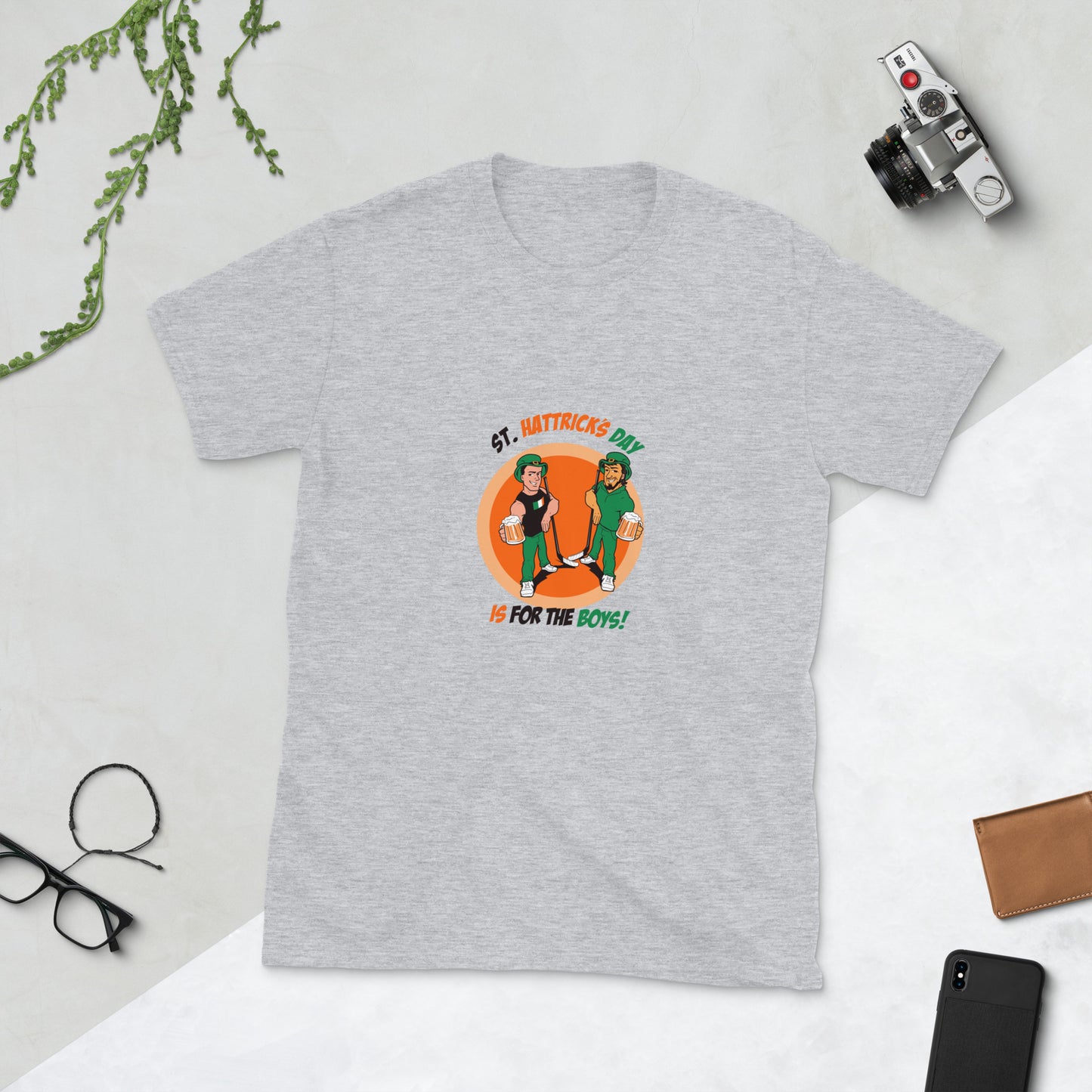 St. Hattrick's Day Short-Sleeve Unisex T-Shirt