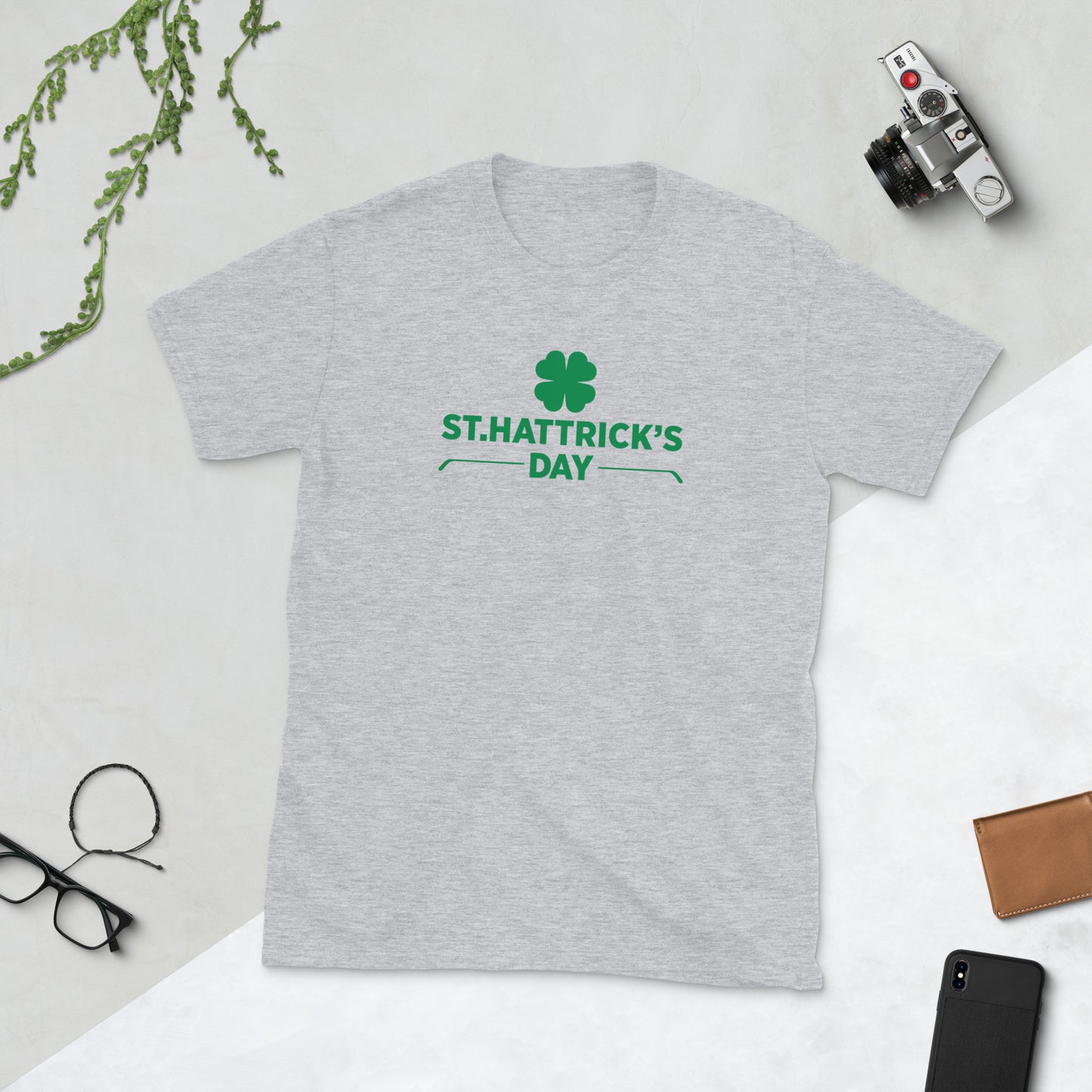 St. Hattrick's Day Short-Sleeve  T-Shirt