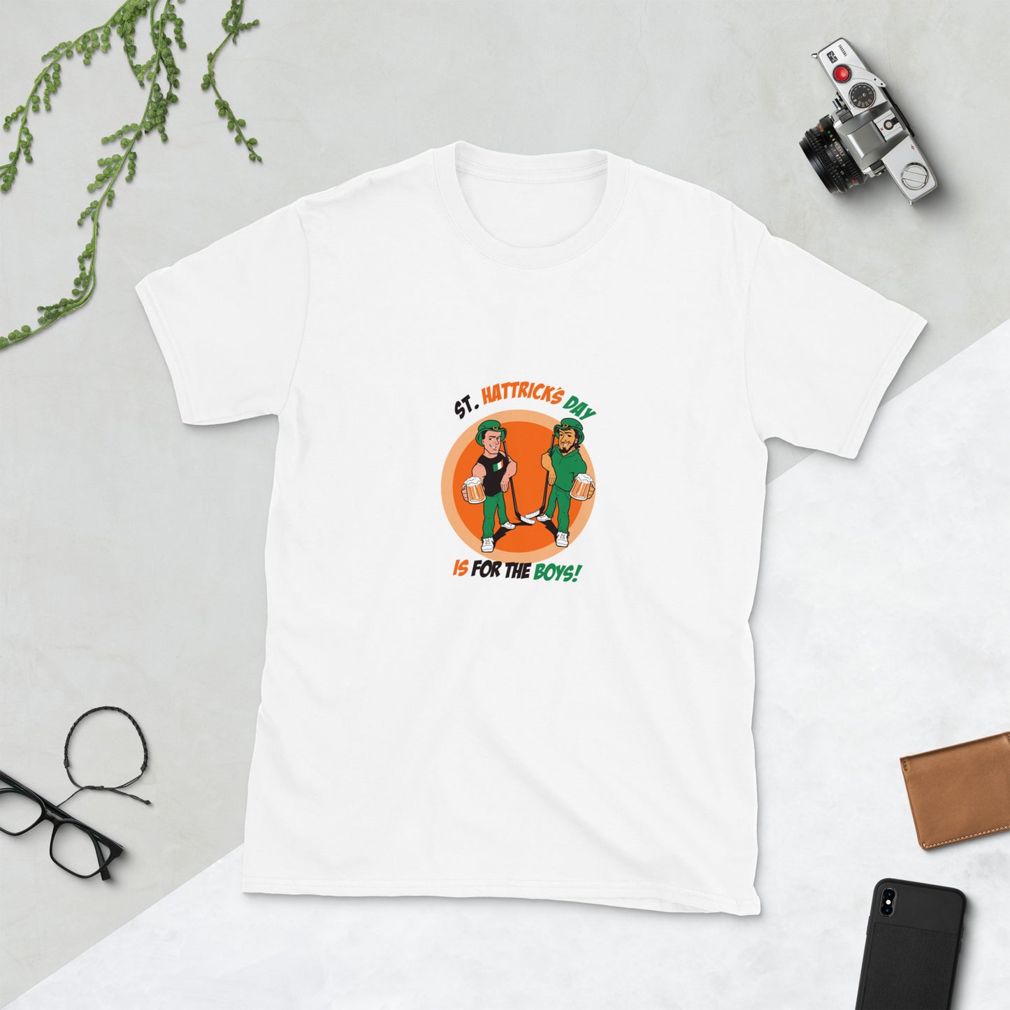 St. Hattrick's Day Short-Sleeve Unisex T-Shirt