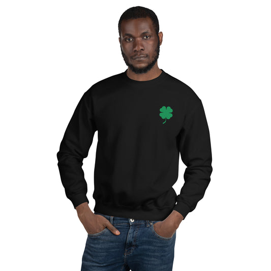 St. Hattrick's Day Clover Crewneck