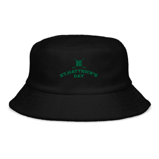 St. Hattrick's Day Unstructured terry cloth bucket hat